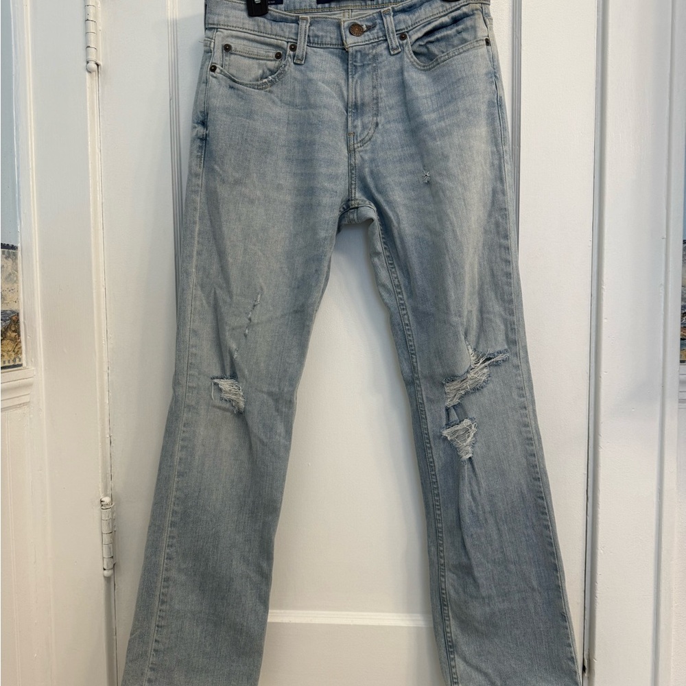 J35 Hollister Light Blue Denim Jeans